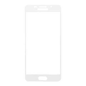 Защитное стекло Tempered Glass для Samsung Galaxy A5 2016 (A510F) (белая рамка)