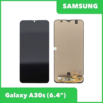 LCD дисплей для Samsung Galaxy A30s SM-A307 в сборе с тачскрином (OLED), черный