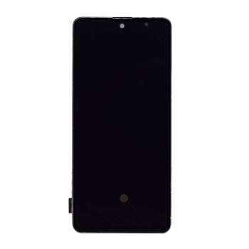 Дисплей Samsung A515F, DS (A51) ориг LCD в рамке (черный) Super AMOLED