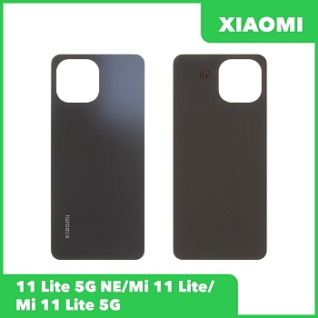 Задняя крышка для Xiaomi 11 Lite 5G NE, Mi 11 Lite, Mi 11 Lite 5G (серый)