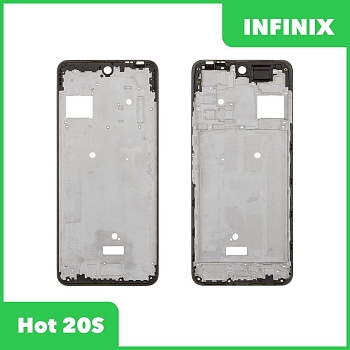 Рамка дисплея для Infinix Hot 20S (X6827) (черный)
