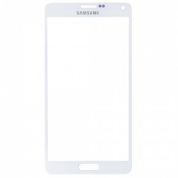 Стекло Samsung N910C Galaxy Note 4 (белое)