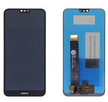 Дисплей Nokia 7.1 (TA-1095)+тачскрин (черный)