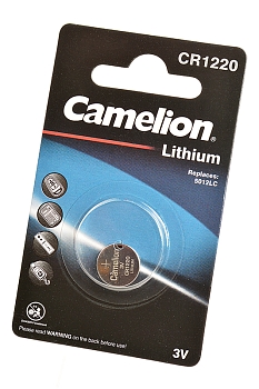 Батарейка (элемент питания) Camelion CR1220-BP1 CR1220 BL1, 1 штука