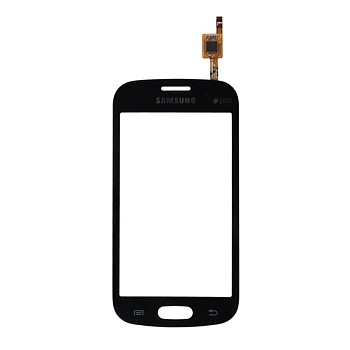 Сенсорное стекло (тачскрин) для Samsung Galaxy Trend GT-S7390, S7392, черный