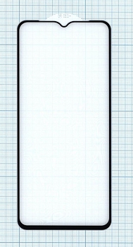 Защитное стекло "Полное покрытие" для Xiaomi Redmi 10A черное