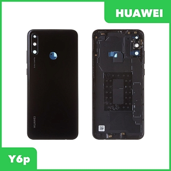Задняя крышка для Huawei Y6p (MRD-LX1F) (черный)