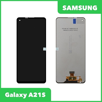 LCD дисплей для Samsung Galaxy A21S SM-A217 в сборе (черный)