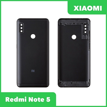 Задняя крышка корпуса для Xiaomi Redmi Note 5, черная