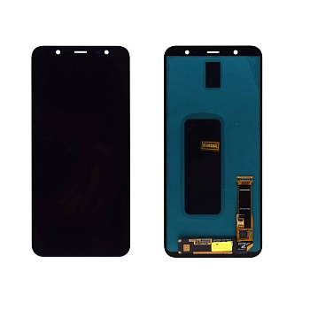 Дисплей Samsung J810F (J8 2018)+тачскрин (черный) ориг
