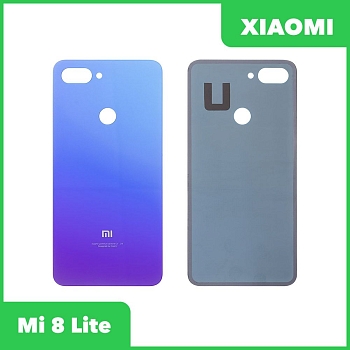 Задняя крышка корпуса для Xiaomi Mi 8 Lite, синяя