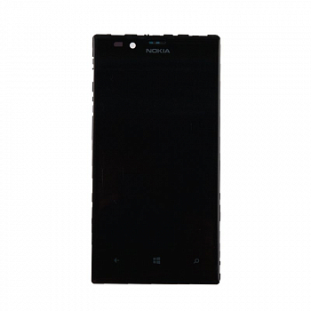 LCD Дисплей для Nokia Lumia 720 в сборе с тачскрином, 1-я категория, черный