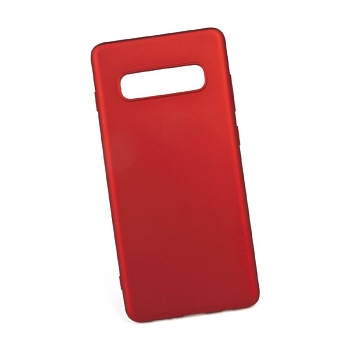 Силиконовый чехол для Samsung Galaxy S10+ X-LEVEL Guardian, красный